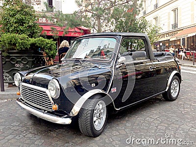 Mini convertible Editorial Stock Photo