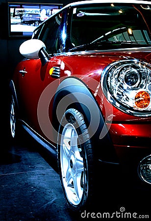 Mini cooper Stock Photo