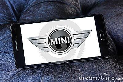 Mini cooper car logo Editorial Stock Photo