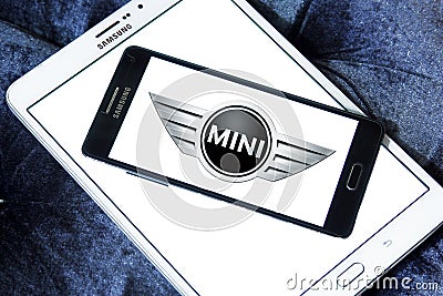 Mini cooper car logo Editorial Stock Photo