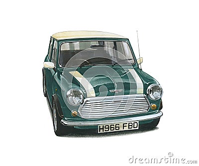 Mini Cooper Editorial Stock Photo