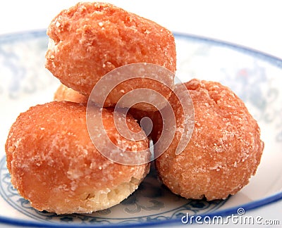 Mini Donuts Stock Photo