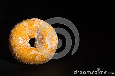 Mini donuts sugar Stock Photo