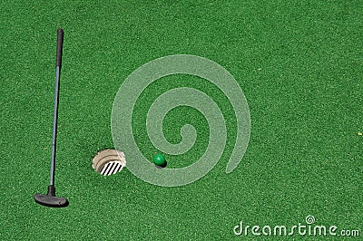 Mini Golf Background 2 Stock Photo
