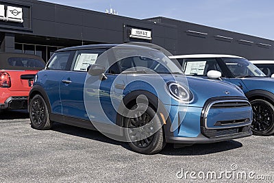 MINI Hardtop 2 Door. MINI offers small cars in Countryman, Hardtop 2 or 4 Door, Convertible and Clubman models. MY:2024 Editorial Stock Photo