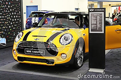 Mini hardtop 2015 Editorial Stock Photo