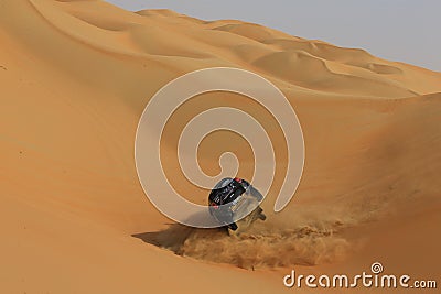 Mini Roll in dunes Editorial Stock Photo