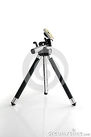 Mini tripod Stock Photo