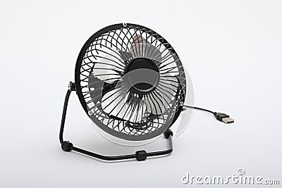 Mini usb fan Stock Photo