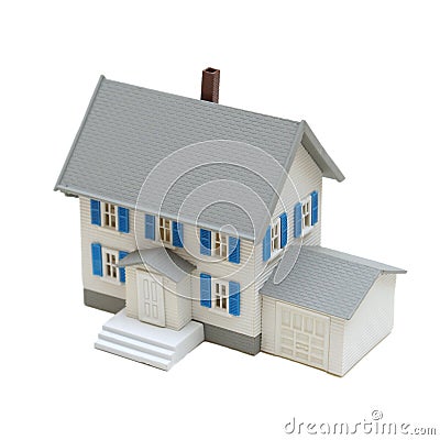 Miniature House Stock Photo