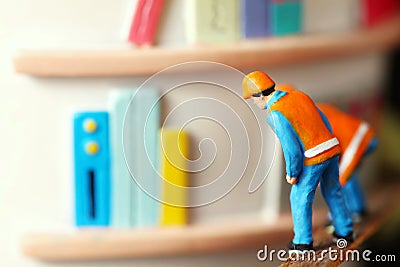 Figure model scene. Stock Photo