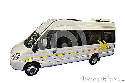 Minibus Stock Photo