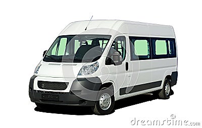 Minibus Stock Photo