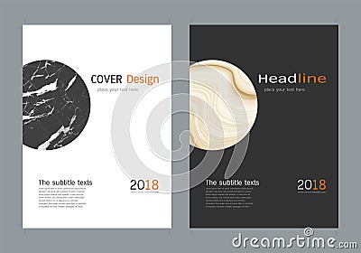 Minimal covers design set, Trendy template inspiration for your design Vector Illustration