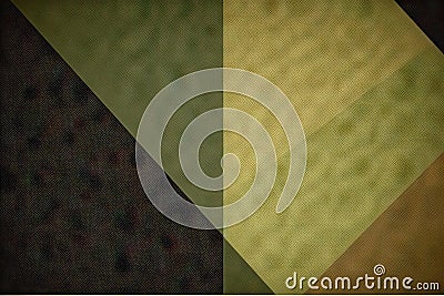 minimal matte colorful shades dark light combination color olive agonal triangles shape geometric design background abstract green Stock Photo