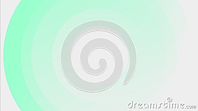 Neon Pale Green Gradient Swirling Circle on Light Grey Background Vector Illustration