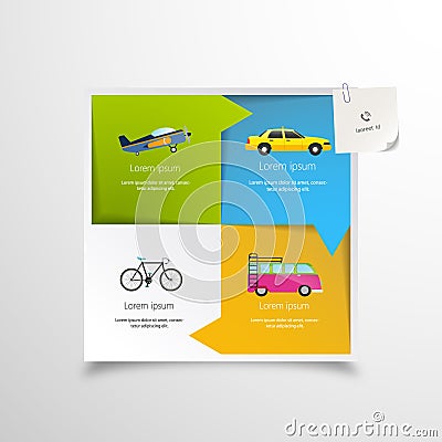 Minimal Travel Infographics Design Vector eps 10 Vector Illustration