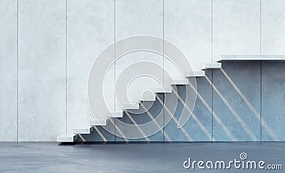 Minimalism style stairs Stock Photo