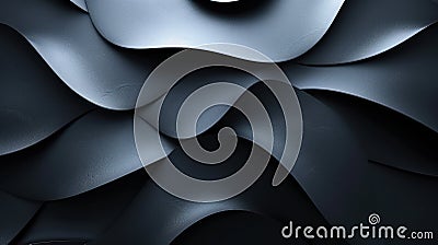 Minimalist 3D Animation Loop in Abstract Style Stock Photo