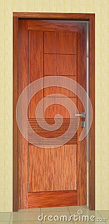 Modern Door Classical Door Models, Tropical House Doors Elegant Doors P1 Stock Photo