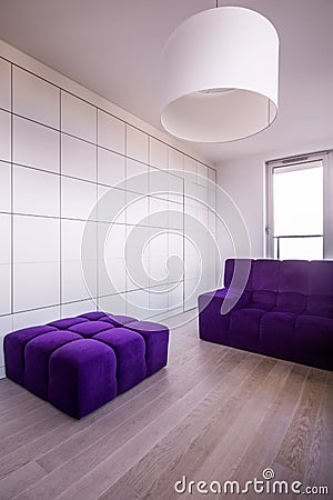 Minimalist modern flat Stock Photo