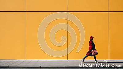 Minimalistic Street Photography: Unattached Feelings Through Omission Stock Photo