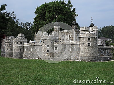 Minimundus, Klagenfurt, Carinthia, Austria - mini world buildings Editorial Stock Photo