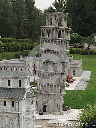 Minimundus, Klagenfurt, Carinthia, Austria - mini world buildings Editorial Stock Photo