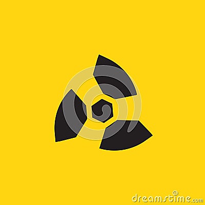 Mining equipment sign, machine building plant icon, harvester vector logo Vector Illustration