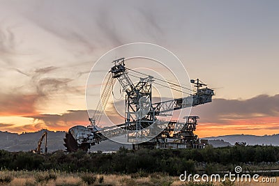 Mining machinery Stock Photo