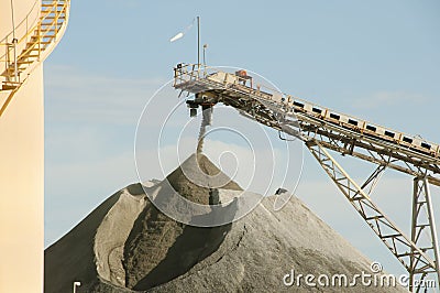 Mining Process Plant Stock Photo