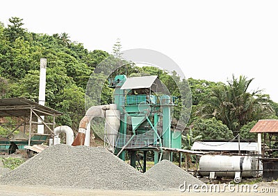 Mining technic Stock Photo