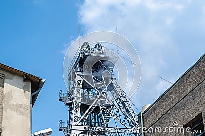 Mining Tower Stock Photo