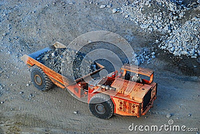 Mining truck Stock Photo