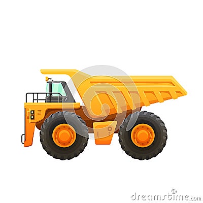 Mining truck vector Vector Illustration