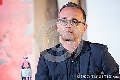 Heiko Maas at the SPD Debate camp in December 2018 Editorial Stock Photo