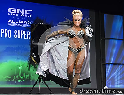 Luscious Fit Finn Performs at 2018 Toronto Pro Supershow Editorial Stock Photo