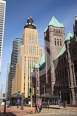 Minneapolis City Hall Editorial Stock Photo