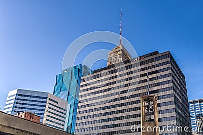 Minneapolis City Photo downtown skyline, Minnesota, Midwest Editorial Stock Photo