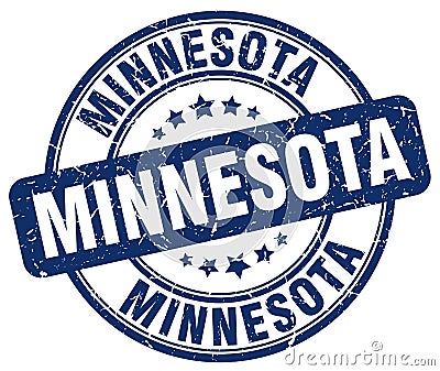 Minnesota stamp Vector Illustration