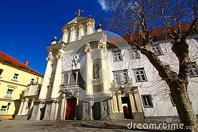 Minorite Monastery, Ptuj, Slovenia Stock Photo