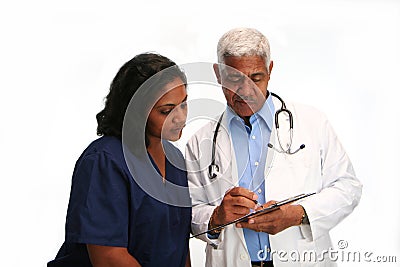 Minority Doctor Stock Photo