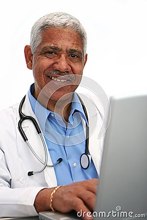 Minority Doctor Stock Photo