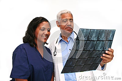 Minority Doctor Stock Photo