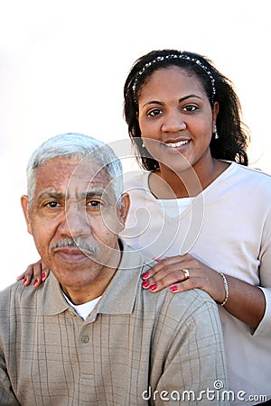 Minority Family Stock Photo