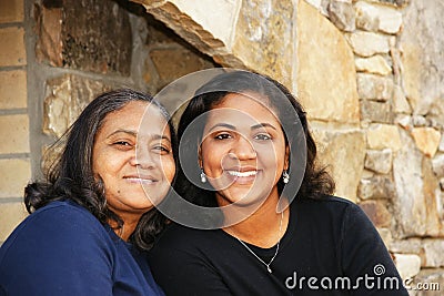 Minority Family Stock Photo