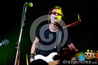 MINSK, BELARUS - APRIL 05: Glenn Hughes, live concert Editorial Stock Photo