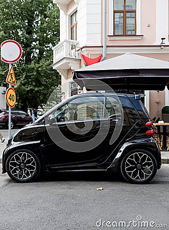 Smart Brabus car Editorial Stock Photo