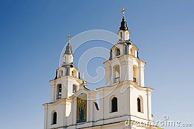 Minsk, Belarus. Minsk Holy Spiritual Cathedral Editorial Stock Photo