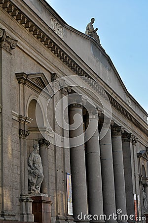 View of the Belorussian National Arts Museum Stock Photo